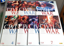 SERIE CIVIL WAR 1 A 7 comics