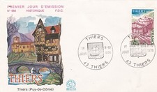 FRANCE 1976 FDC THIERS YT 1904