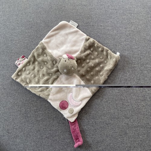 Doudou plat dragon - plat, gris