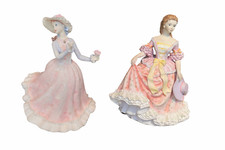 Paire de figurines en
