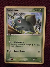 Bulbizarre 46/100 Commune FR Holo Reverse Ex Gardiens de Cristal carte Pokémon