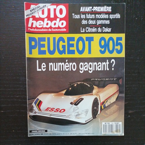 Auto hebdo 714 mercedes - hebdo, 300