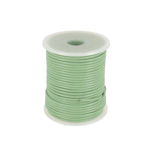 Lacet cuir rond diamètre - en,
