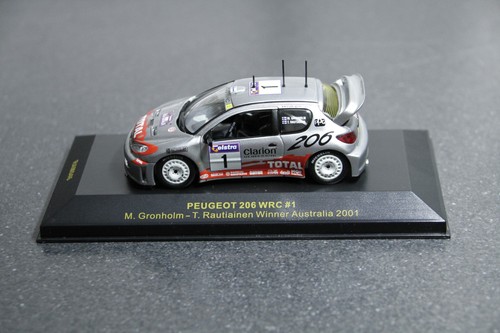Ram046 peugeot 206 wrc 1 - 1/43,