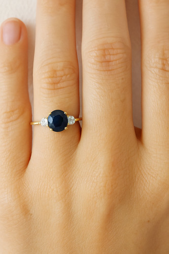 Bague alliance trilogie saphir - bague,