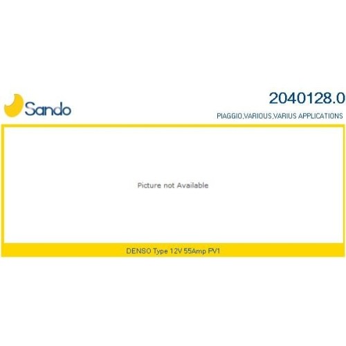 Alternateur sando 2040128 - sando, 2040128.0