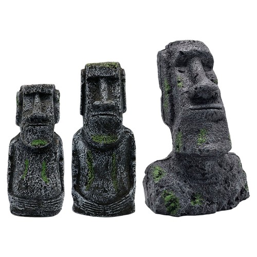 Aquarium moai île - moai, de