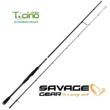 SAVAGE GEAR SG2 Canne À Pêche Spinning Moyenne - Truite Black Bass Brochet