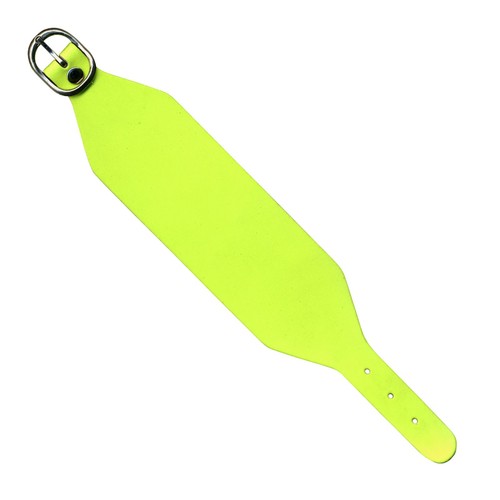 Bracelet cuir blanc jaune - bracelet,
