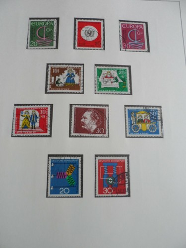 Rfa lot timbres 1966 dont - rfa,