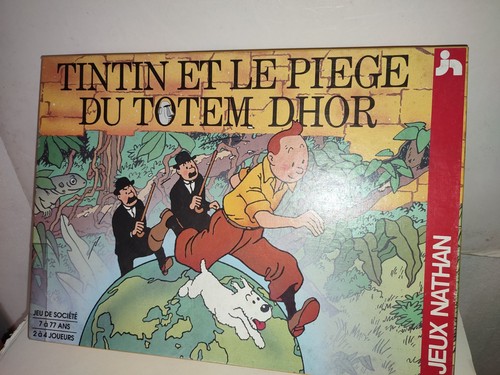 Jeu nathan tintin piege - jeu, le
