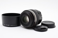 Canon EF-S 60mm f/2.8 USM Macro Lens for EOS w/Caps,Hood From Japan(Excellent)