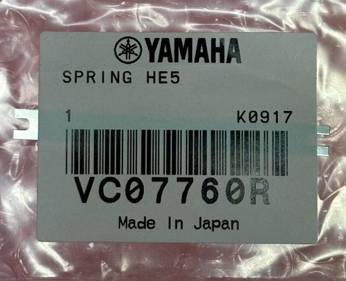Oem yamaha vc07760r - vc07760r, spring