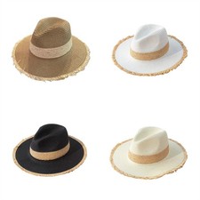 Chapeau Panama Frayé Homme