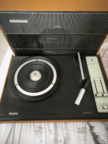 Tourne disque philips - disque,