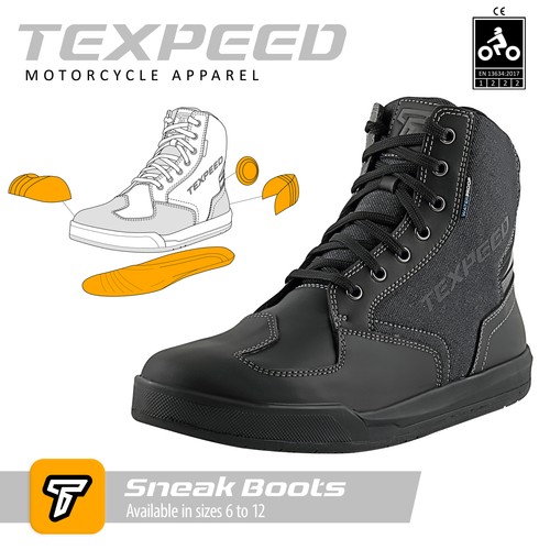 Bottes cuir moto - de,