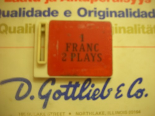 Flipper gottlieb entrée - gottlieb,,