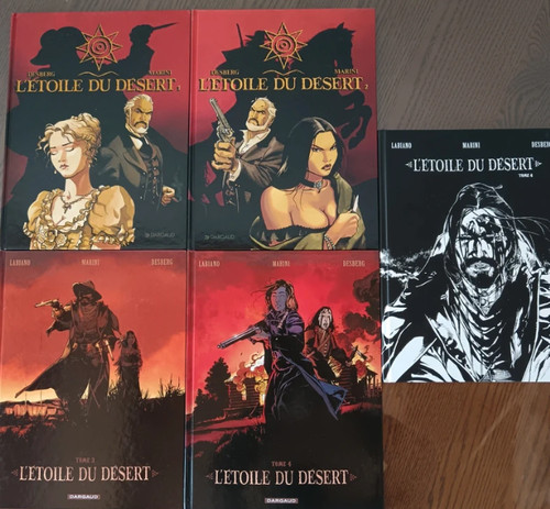 étoile désert - bd, du