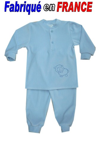 Pyjama velours pièces - 2, de