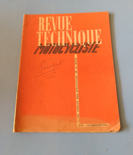 Revue technique moto - revue,