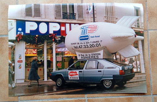 Affiche photo citroën pop - affiche,