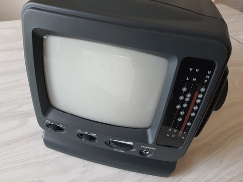 Téléviseur portable noir - , et