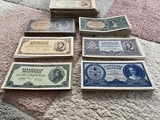 35 milpengo +2 Gift Hungary WW2 pengo banknotes p-126...p130 p-131 Lot