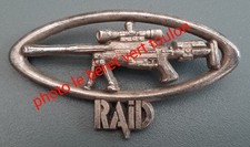 Insigne Badge Sniper RAID Police THP Obsolète Tireur Haute Précision ORIGINAL