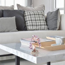  Cristal décoratif décoratif arbre ornement cristal artisanat ornement de la