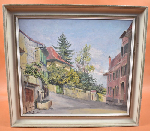 Peinture huile sur toile - l'huile,