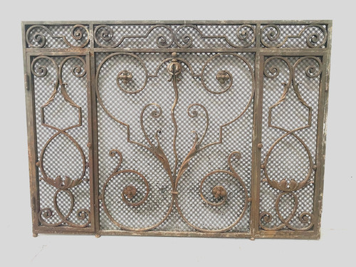 Grille fonte fer - en,