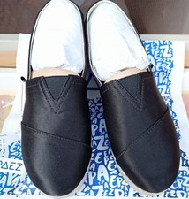 Espadrilles chaussures ** PAEZ ** noires satinées - pointure 35 - UK 2.5 - neuf
