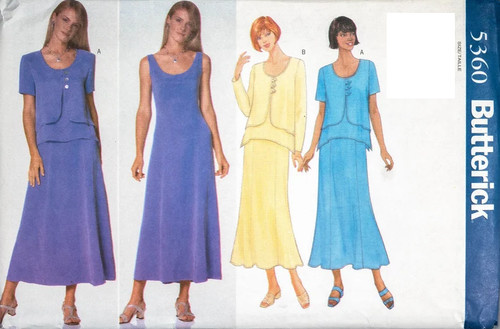 5360 patron butterick - v👗5360,