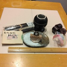 Ensemble porte-encens et