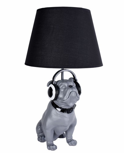 Lampe table mops chien - lampe, –