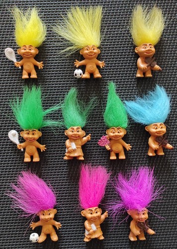 Figurines mini troll lot de - ,