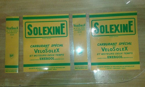 Solex autocollant pour bidon - autocollant,