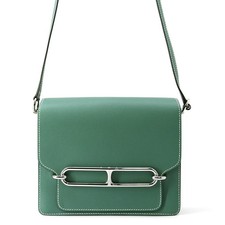 HERMES Sac Roulis Size 23 Evercolor Vert Vertigo
