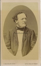 Louis Buffet mayor of Mirecourt France cdv by Manoury vintage albumin