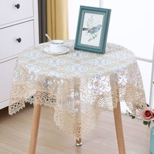 Brodé Fleur Dentelle Nappe