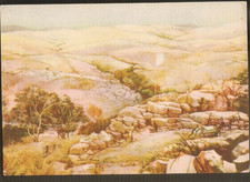 CONGO BELGE carte postale Dessin : P.MATHIEU../Route des Caravanes/ed.J.De Greve