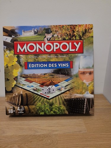 Monopoly édition des vins - monopoly,