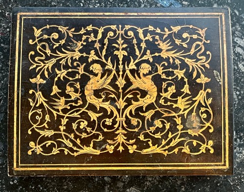 Boite marqueterie ancienne - ancienne, à