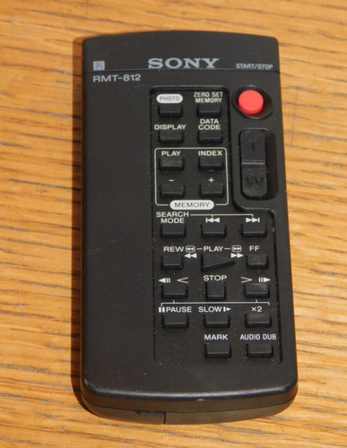 Sony rmt 812 - sony, rmt-812