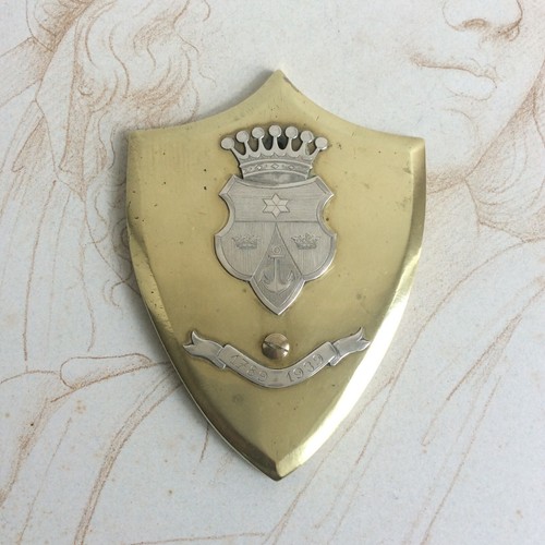 Plaque bronze 1789 - plaque,