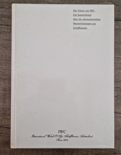 Catalogue montres iwc 1990 - catalogue,
