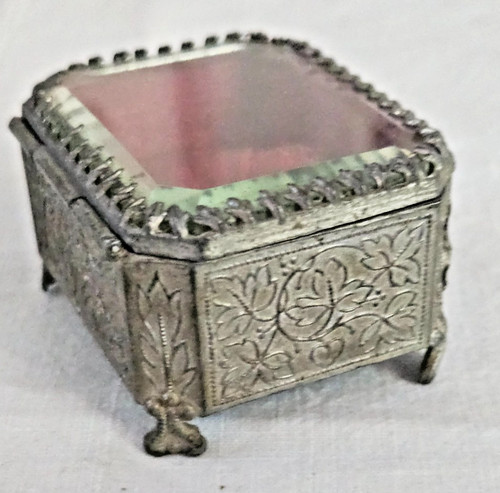 Ancien petit coffret bijoux - ancien,