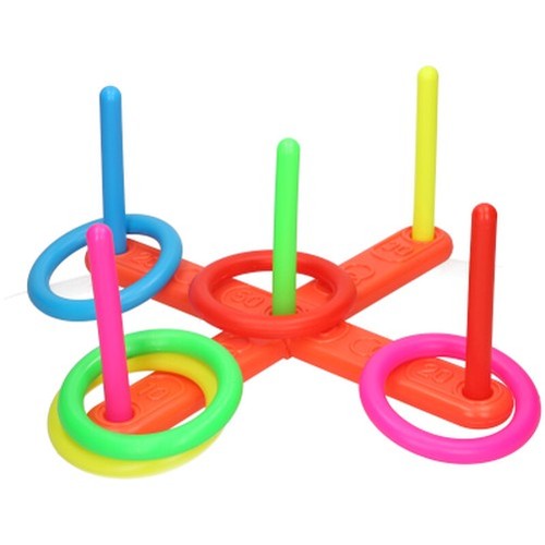 Jeu lancer anneaux - lancer, d'anneaux