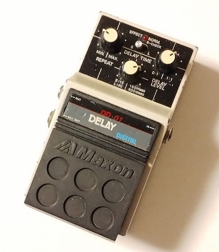 Pédale effets guitare maxon - guitare,