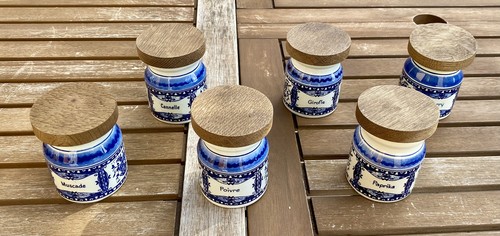 Pots épices céramique - à,